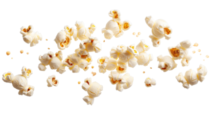 Flying popcorn