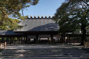 Atsuta Shrine Nagoya Aichi Japan March 2024 熱田神宮