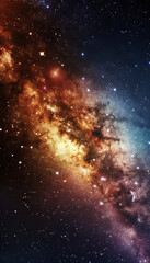 Stellar Vista A Glimpse into the Universes Canvas