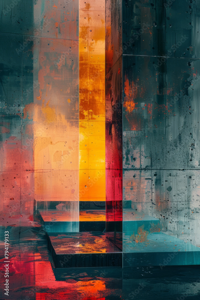 Aufkleber a series of book covers for a science fiction series, each featuring a metallic color scheme to conv