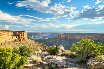 Fototapeta premium Beautiful American Landscape, Scene Is Peaceful And Serene, Landscape Professional Photo, Peaceful Nature, Outdoor Photography
