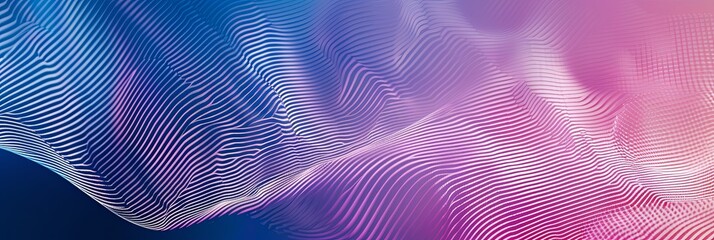 Fototapeta premium Gentle Waves Soothing Pastel Gradient Calmness