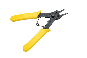 Detail of special pliers for circlip and retaining ring. Dual purpose for compression and...