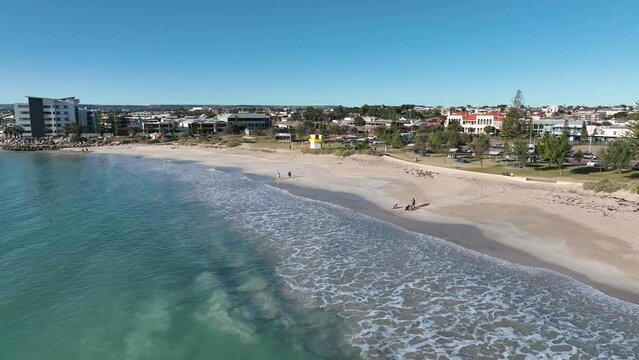 Aerial of Geraldton, Western Australia, Australia, Pacific