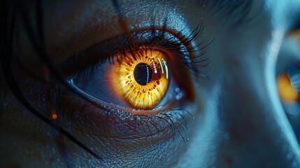 Retinal Examination of Patient by Optometrist Generative AI