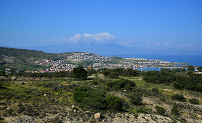 Foca Town, located in Izmir, Turkey, is very rich in terms of sea and cultural tourism.