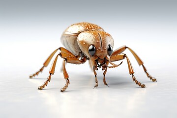 3D Weevil on white background 