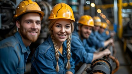 Highly skilled engineering team offers comprehensive maintenance training to factory workers in the industry. Concept Factory Maintenance Training, Engineering Team, Skilled Workers