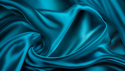 Silk fabric background texture. Generative AI,