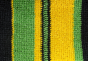 Raffia crochet texture. Crocheted bags, clutches, hats, wallets.