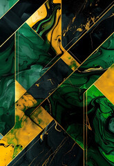  green yellow black abstract background
