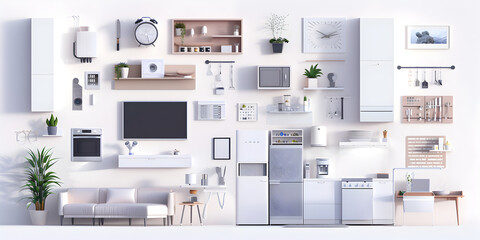 3d render of a modern kitchen, Best interior design for home