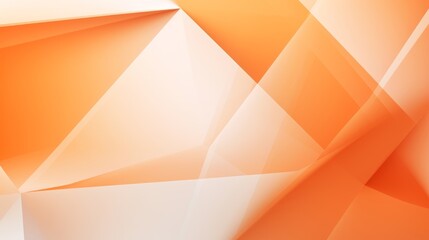 Modern style abstract background orange and white colors trendy geometric