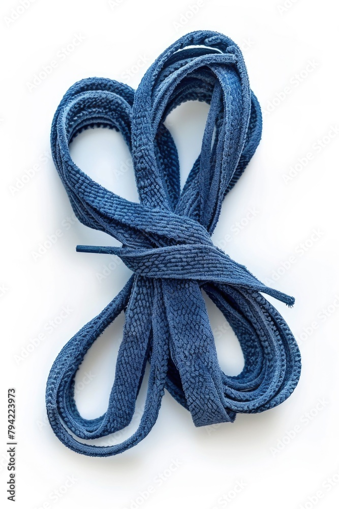 Aufkleber detailed view of a rope on a plain white background. perfect for various design projects