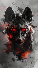 Hyena, cool character HD for wallpaper or background