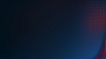 Abstract blue and red dot pattern background in gradient design