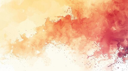 Design of background with abstract watercolor