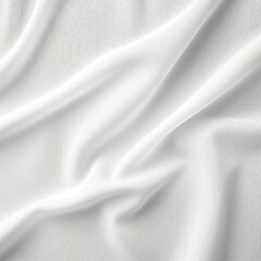 Obraz premium Close up view of white fabric