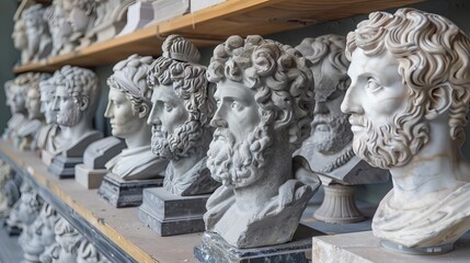 greek busts 