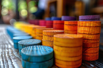 A stacked bar chart illustrating the distribution of customer complaints by product defect type and resolution time