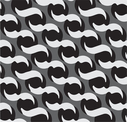 Modern vector pattern with multicolor abstract shapes. Colorful abstract background.