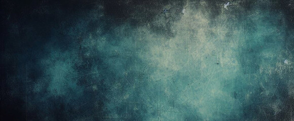 Fototapeta na wymiar Patrón de fondo azul abstracto en diseño de textura grunge colores azul verde y turquesa en ilustración pintada moteada y sucia