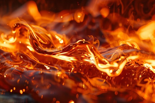 Lava molten texture or liquid glass texture Colorful digital design background