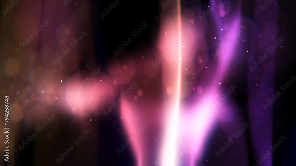 Canvas Prints abstract background simulating the northern lights