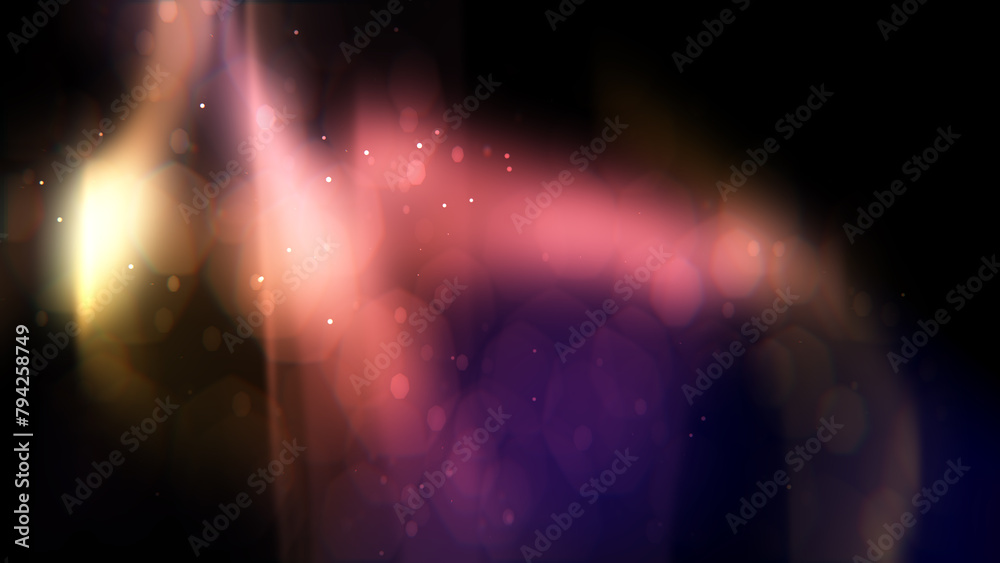 Canvas Prints abstract background simulating the northern lights
