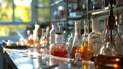 Chemical Contamination Alert in Modern Lab