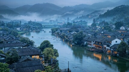 view of the city of kotor country