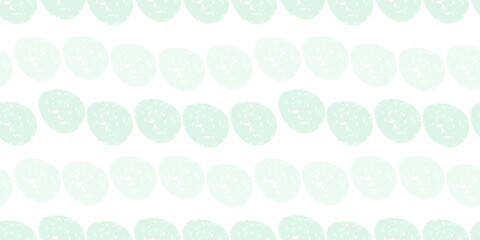 Cute illustration with colorful Easter eggs with watercolor texture, spring banner