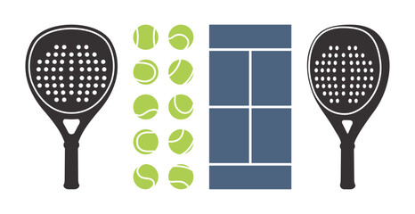 Padel Racket Court Balls