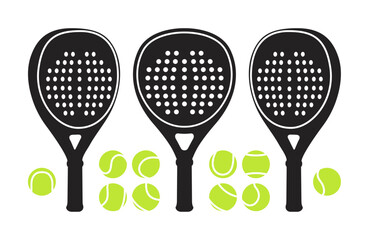 Padel Racket Paddle Tennis Balls