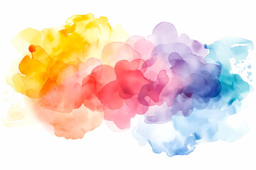 colorful smoke, watercolor, paint or ink in the water, liquid or fluid, motion wallpaper art