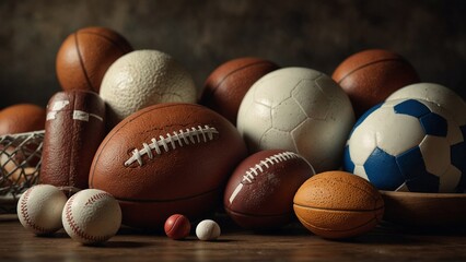 american football balls
