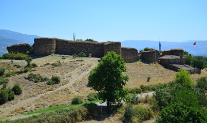 Fototapeta premium Hisar Castle is in Kiraz, Izmir, Turkey.