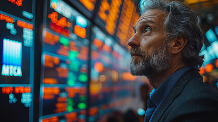 Obraz premium Business trading online stock