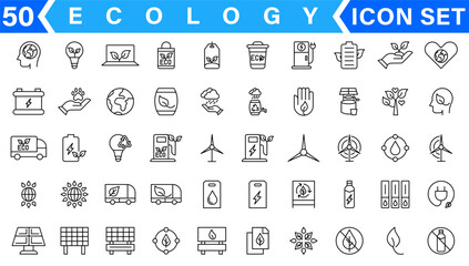 Ecology icons set. Nature icon. Eco green icons. Vector