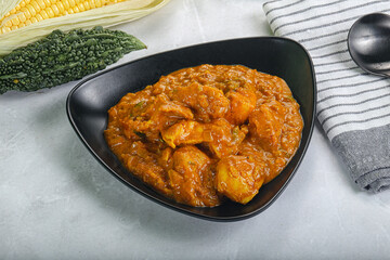 Indian cuisine - Kadai chicken masala