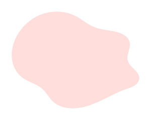 手描きのゆるい抽象的な形 - シンプルでかわいい背景･あしらいの素材 - organic shape