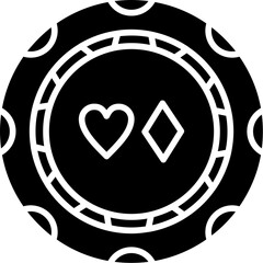 Poker Chips Icon