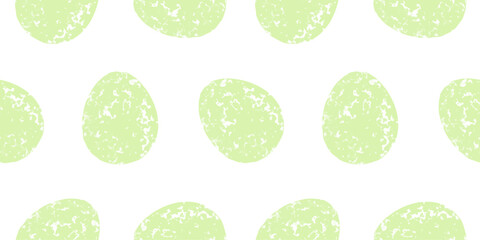 Cute illustration with colorful Easter eggs with watercolor texture, spring banner