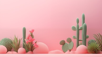 aesthetic summer vegetal minimal background.