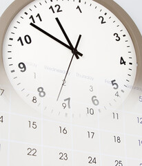 Clock and calendar - 794315599