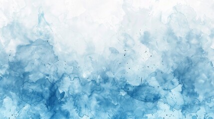Fototapeta premium abstract white background with blue gradient, soft edges, watercolor, minimalist, high resolution, in style of a stock photo, light color theme, bright and airy, light tone 