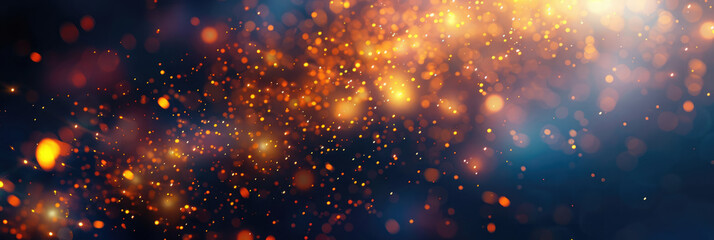 Background with abstract explosions and sparks