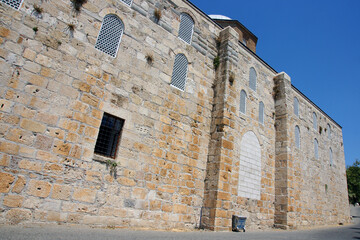 Located in Izmir, Turkey, Isa Bey Mosque was built in 1375. It is considered a masterpiece of marble processing and wood carving.