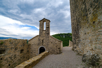 Fototapeta na wymiar Petrapelosa kaštel abandoned castle in Croatia