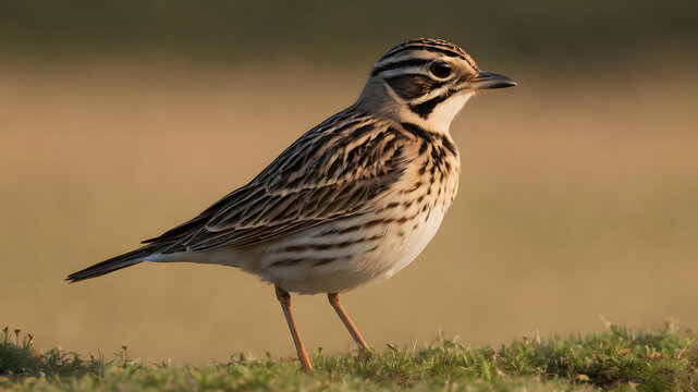 Eurasian skylar bird